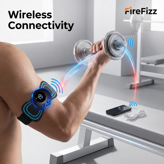 FireFizz Mini EMS Pulse Relief Patch 8 Modes