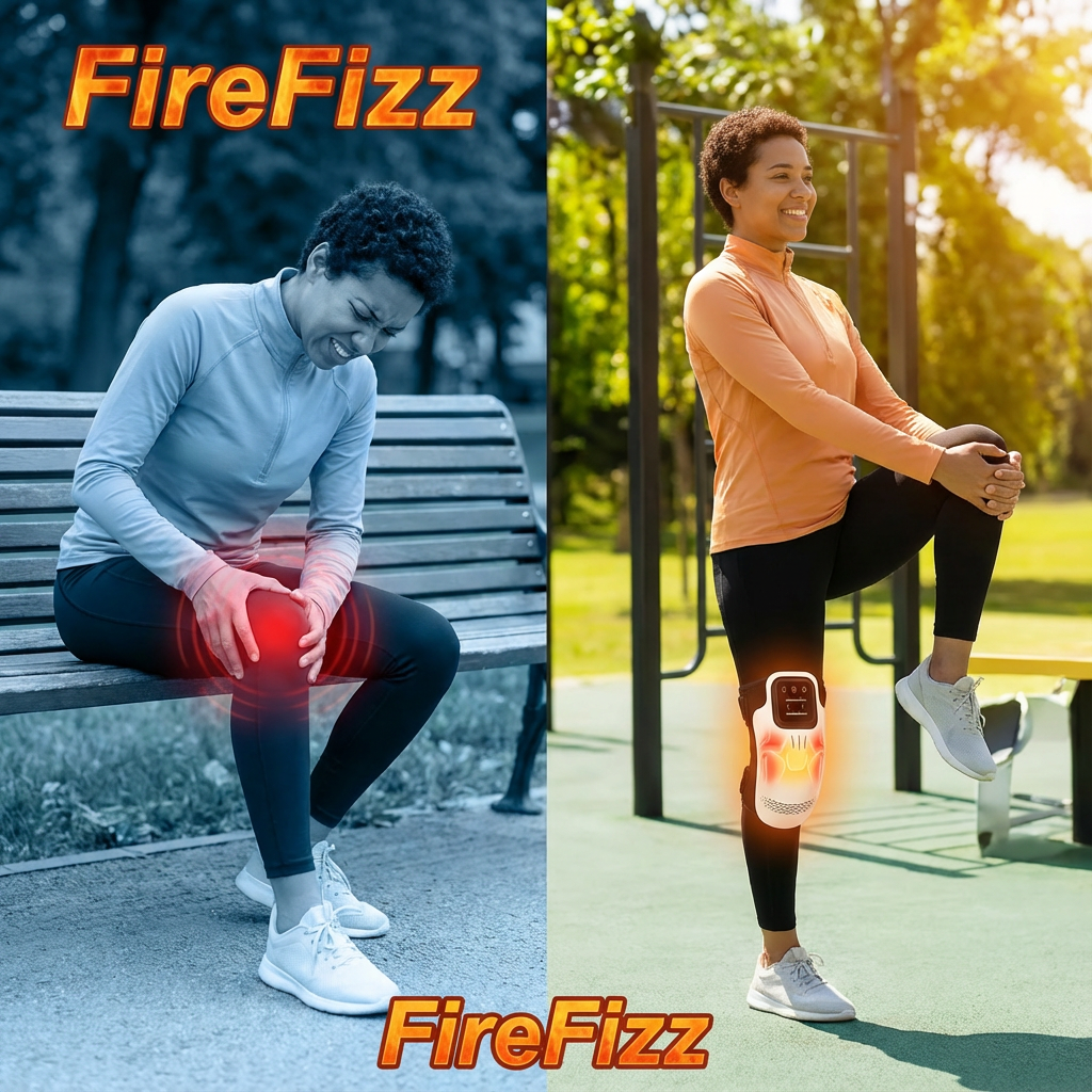 Pro-Restore Smart Cordless Knee & Joint Massager ( 3-in-1 Cordless Thermal Knee Massager with Vibration Therapy )