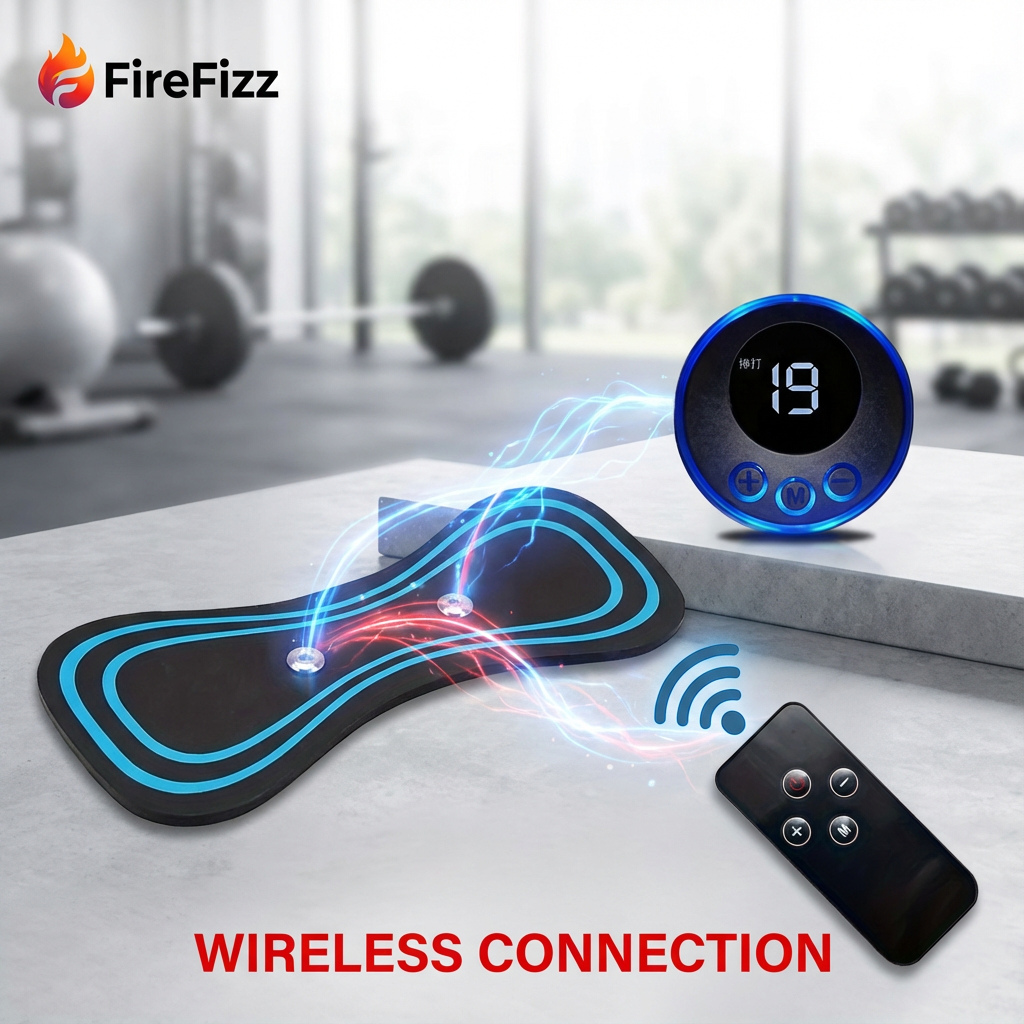 FireFizz™ Mini EMS Pulse Relief Patch "8 Modes & 19 Intensity Levels for Targeted Pain Relief."