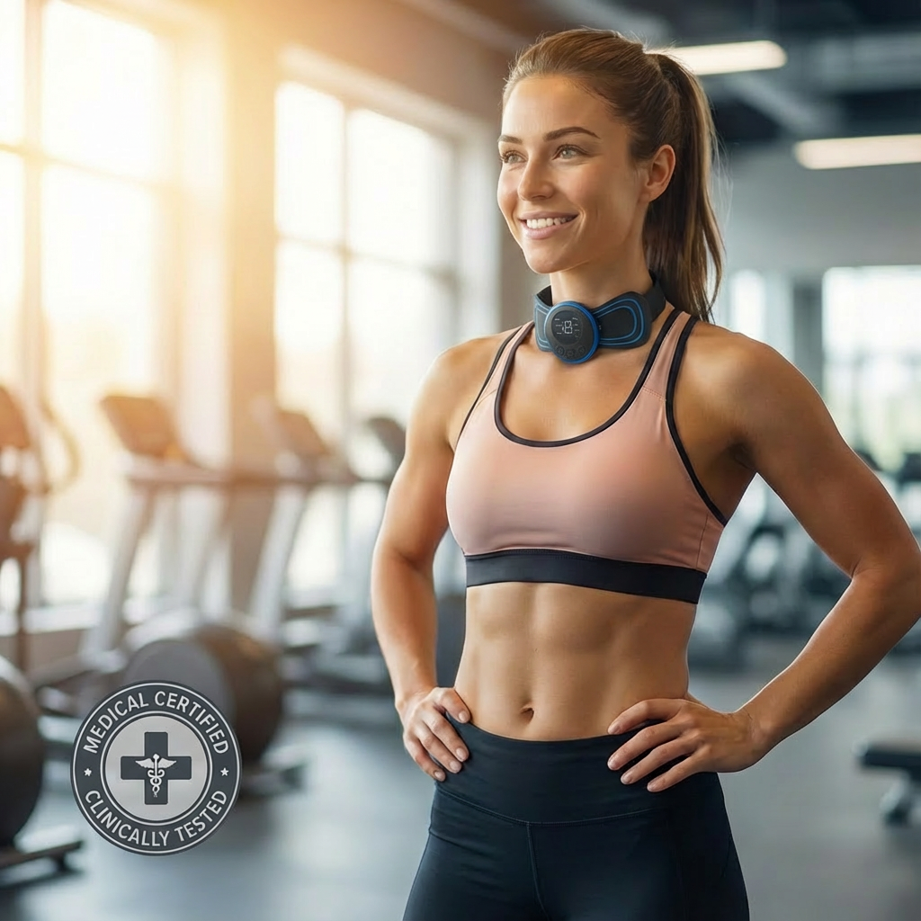 FireFizz™ Mini EMS Pulse Relief Patch "8 Modes & 19 Intensity Levels for Targeted Pain Relief."