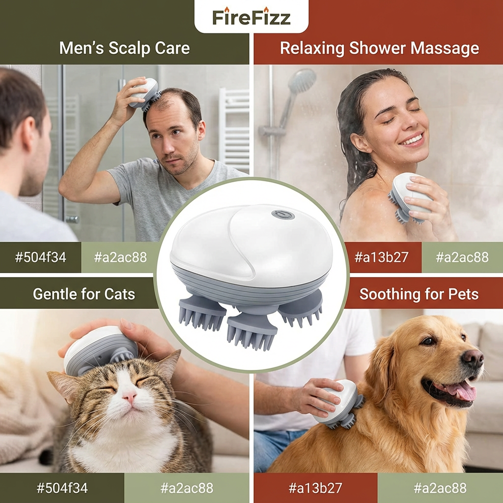 FireFizz Smart Scalp & Body Massa