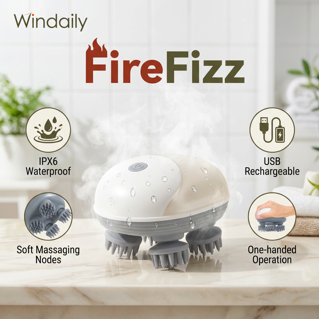 FireFizz Smart Scalp & Body Massa