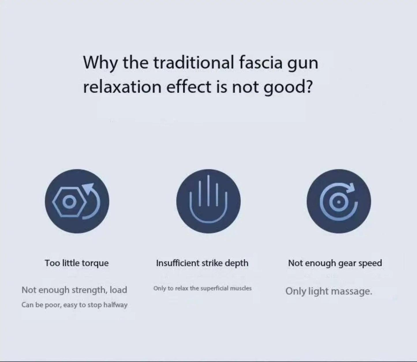 Lenovo Deep Tissue Massage Gun – 8 Professional Heads & LED Touch Screen | Portable Percussion Massager for Muscle Recovery, Pain Relief & Fitness Relaxation