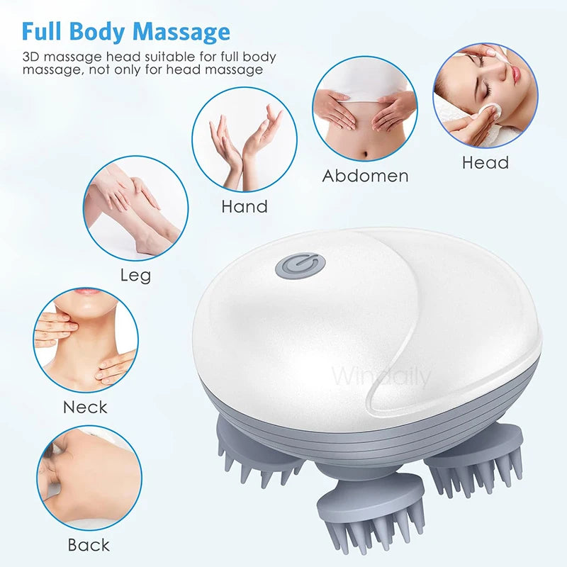 ZenPulse Smart Scalp & Body Massager