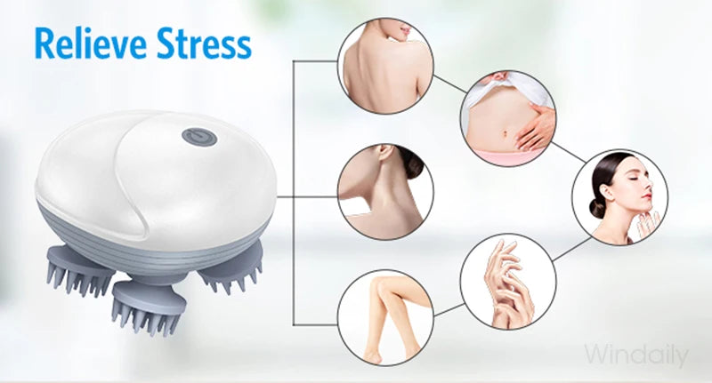 ZenPulse Smart Scalp & Body Massager
