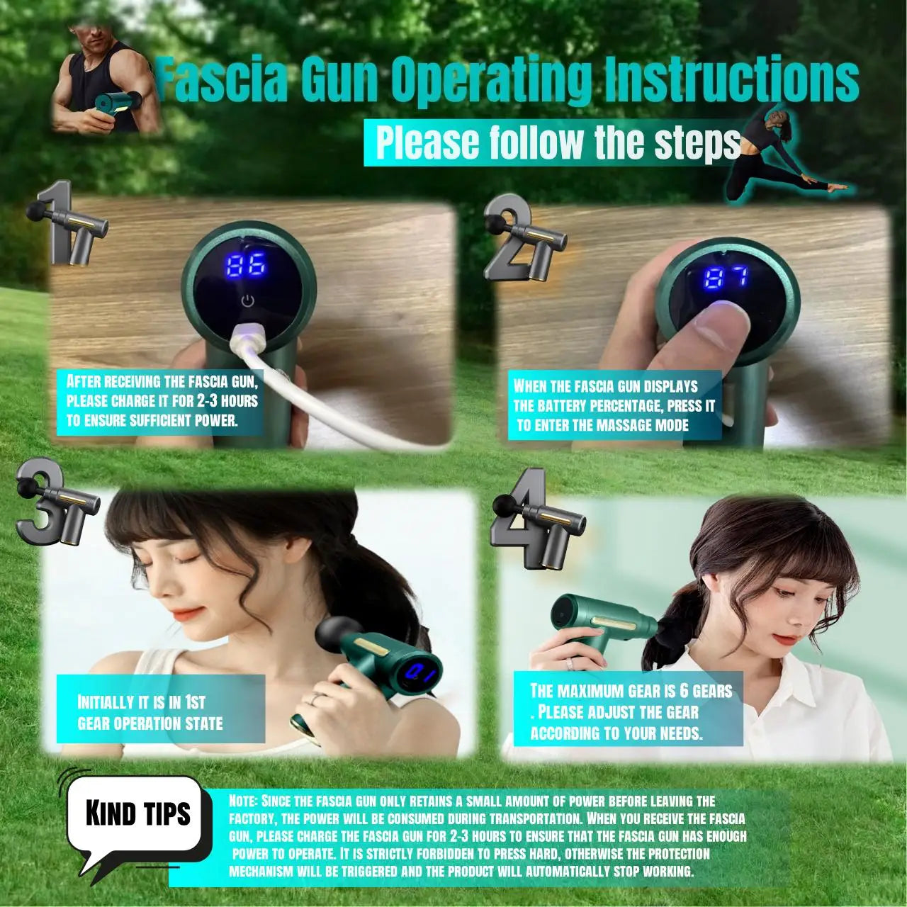 Mini Muscle Massage Gun Protable Body