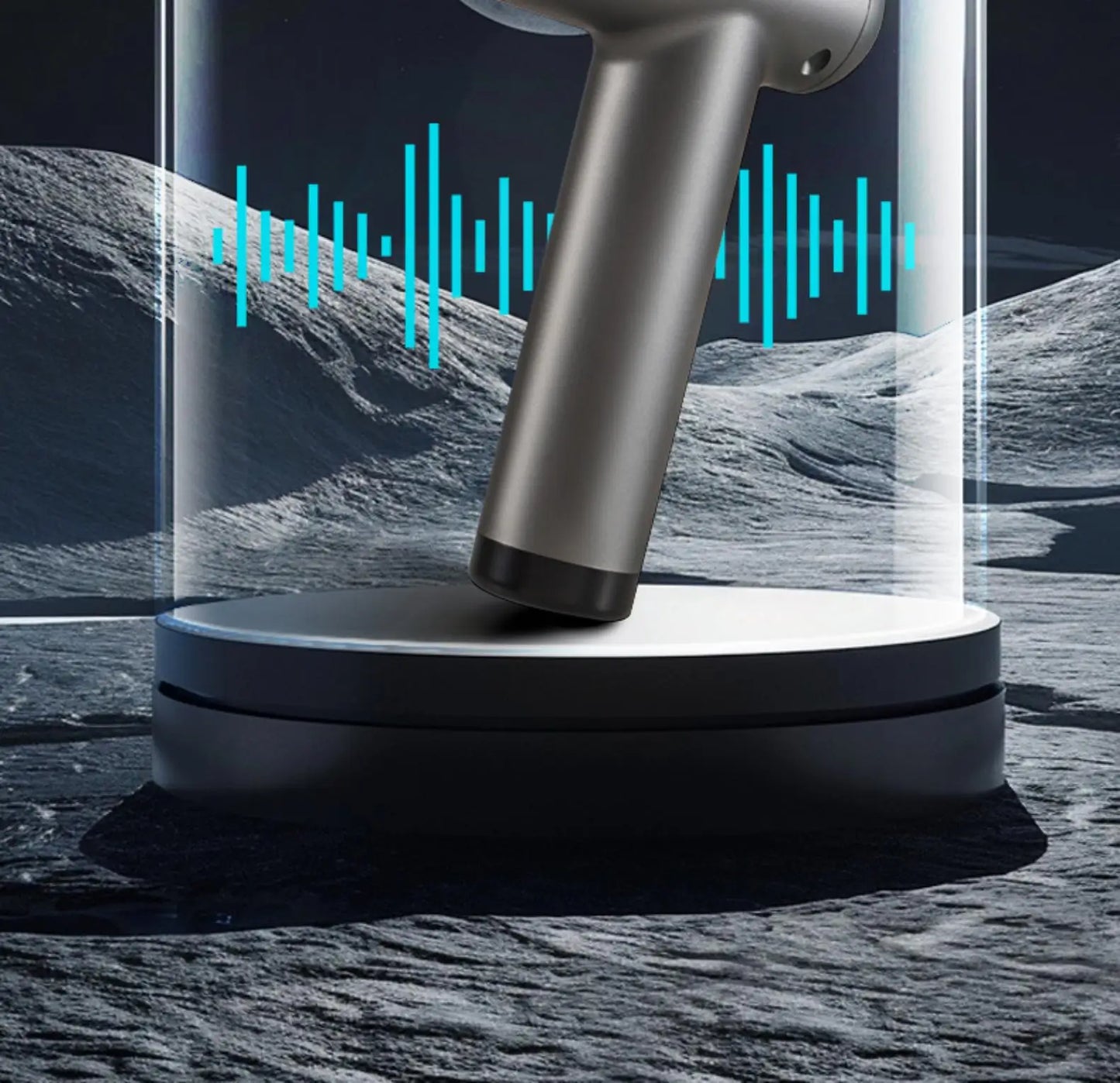 Lenovo Deep Tissue Massage Gun – 8 Professional Heads & LED Touch Screen | Portable Percussion Massager for Muscle Recovery, Pain Relief & Fitness Relaxation