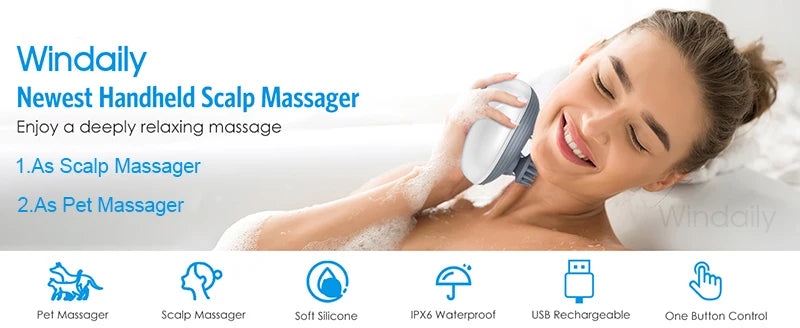 ZenPulse Smart Scalp & Body Massager