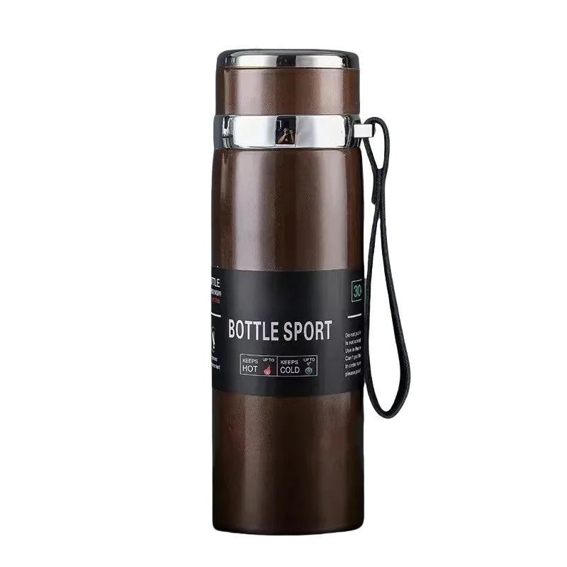 1L Thermal Water Bottle Vacuum Flasks Stainless Steel Thermos Bottle Keep Cold and Hot Water Bottle Thermos for Water Tea Coffee