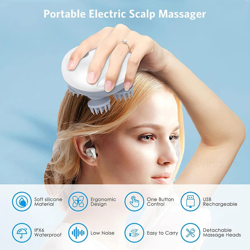 ZenPulse Smart Scalp & Body Massager